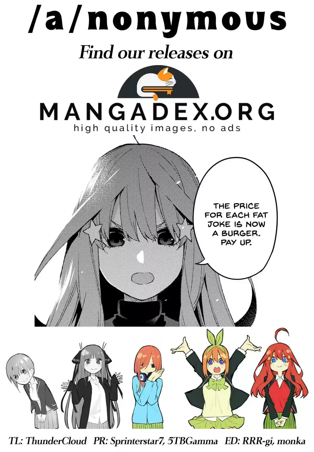 5Toubun no Hanayome Ch. 57 The Last Exam Itsuki’s Side