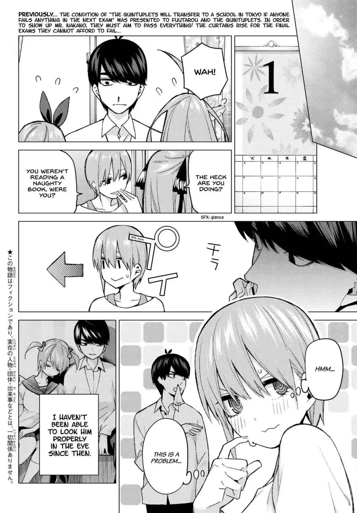 5Toubun no Hanayome Ch. 58 The Last Exam Ichika’s Side