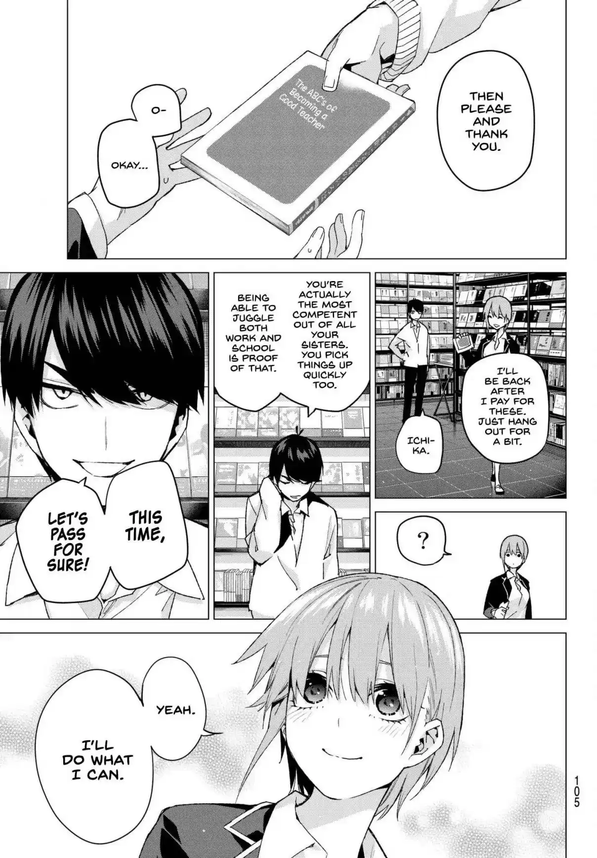5Toubun no Hanayome Ch. 58 The Last Exam Ichika’s Side