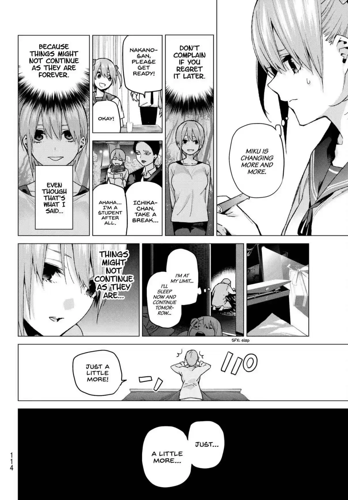 5Toubun no Hanayome Ch. 58 The Last Exam Ichika’s Side