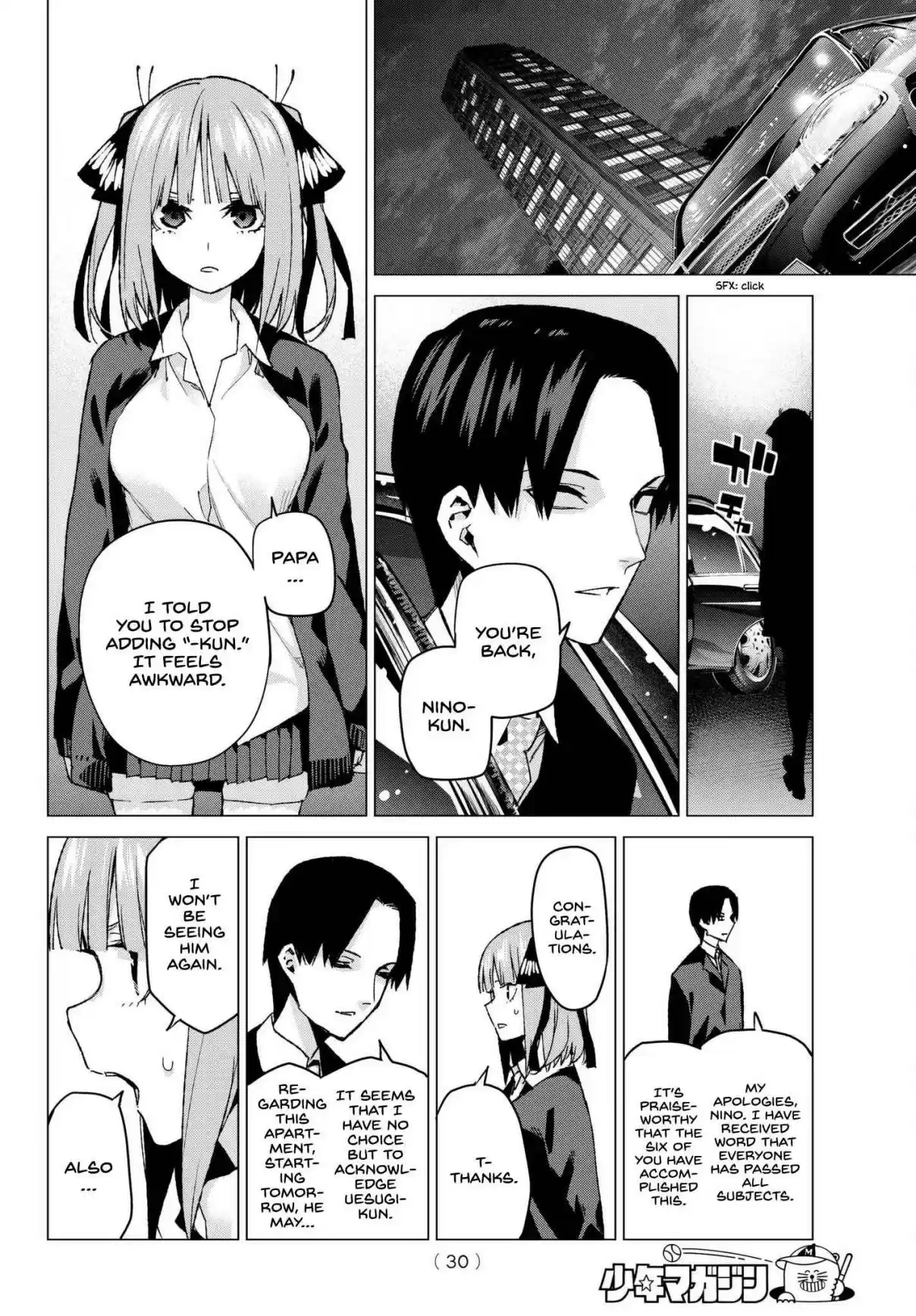 5Toubun no Hanayome Ch. 59 The Last Exam Nino’s Side