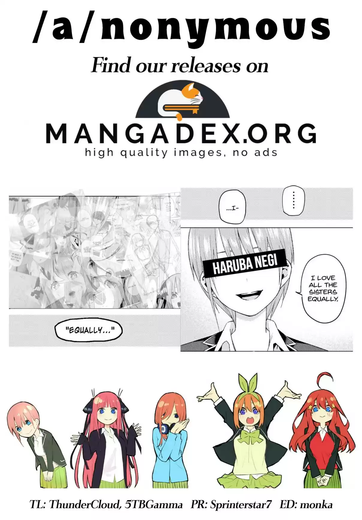 5Toubun no Hanayome Ch. 59 The Last Exam Nino’s Side