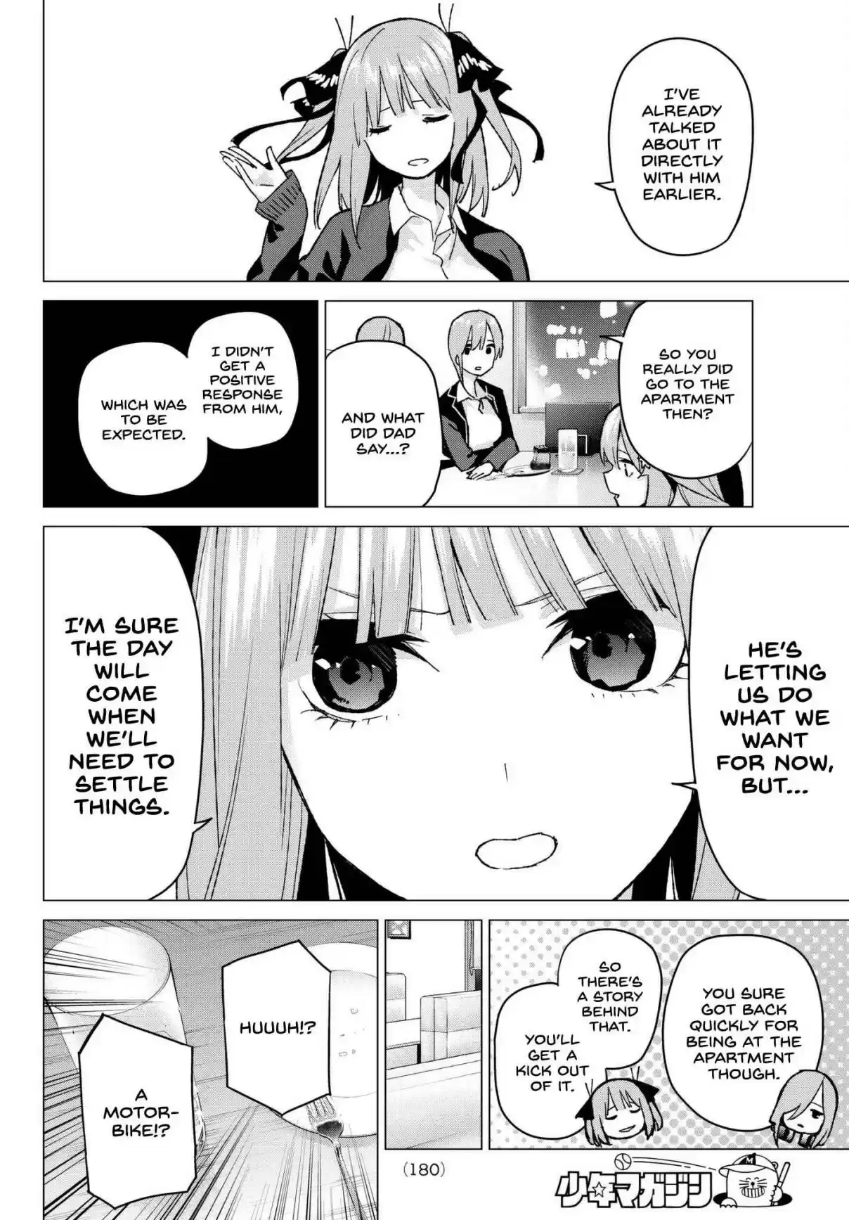 5Toubun no Hanayome Ch. 60 The Conquest Begins