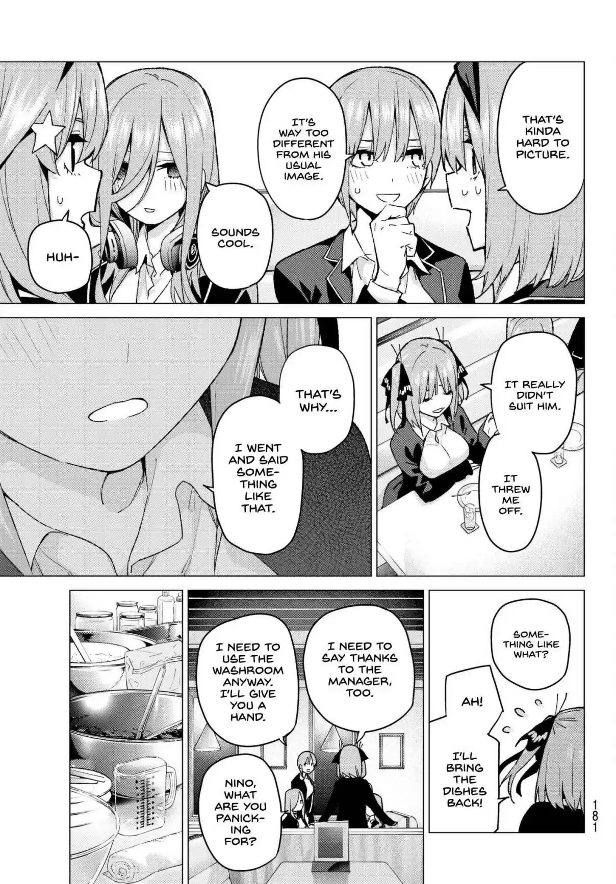 5Toubun no Hanayome Ch. 60 The Conquest Begins