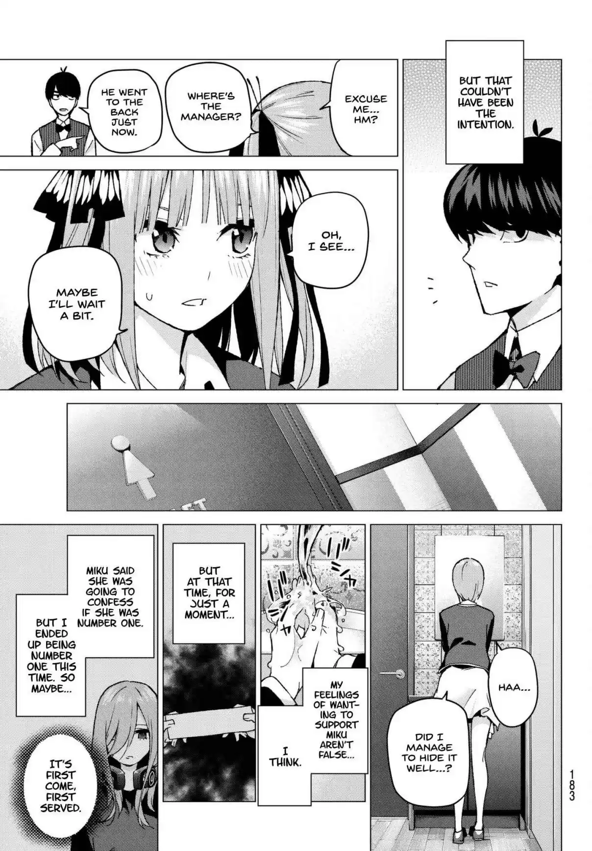 5Toubun no Hanayome Ch. 60 The Conquest Begins