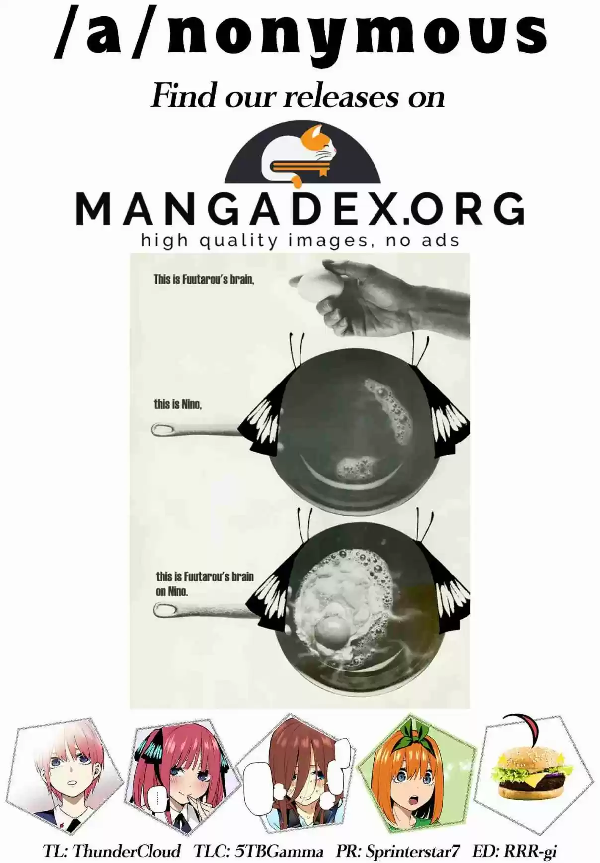 5Toubun no Hanayome Ch. 61 Scrambled Eggs ①