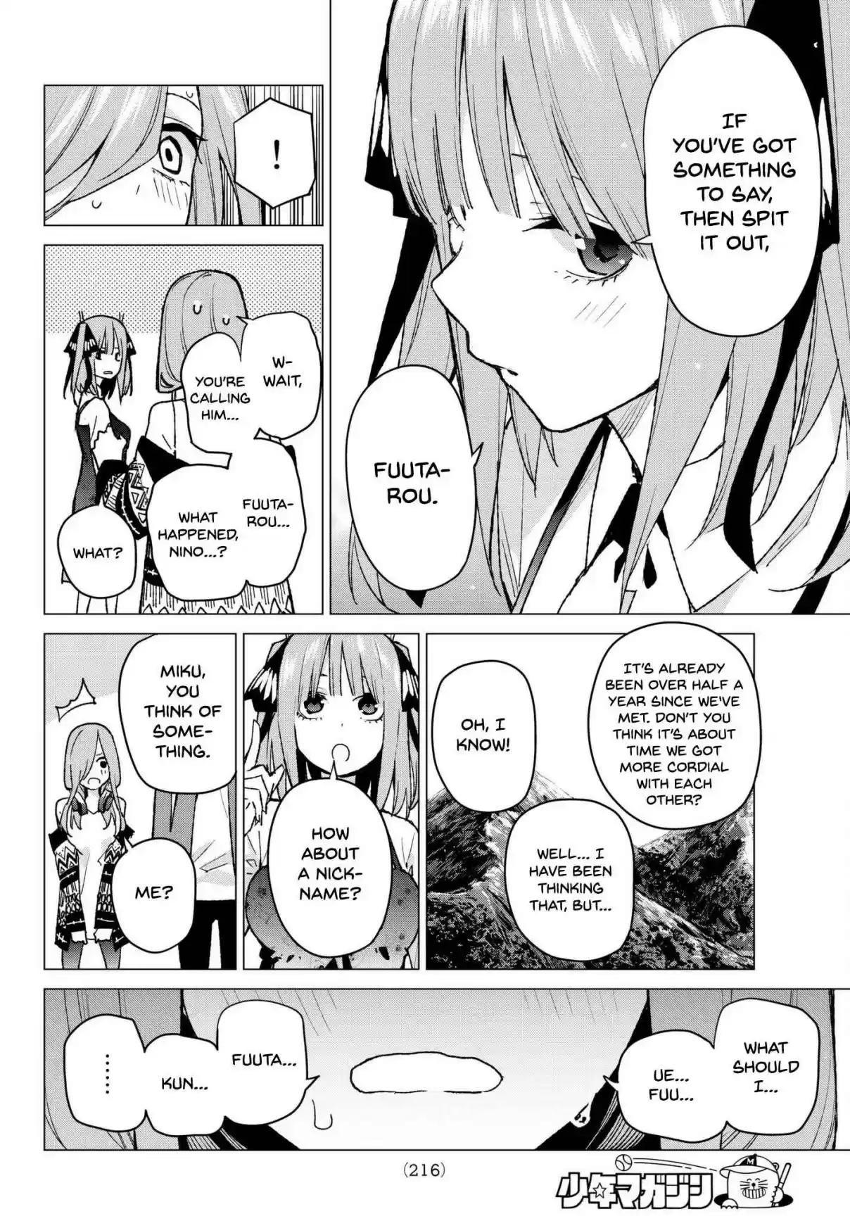 5Toubun no Hanayome Ch. 62 Scrambled Eggs ②