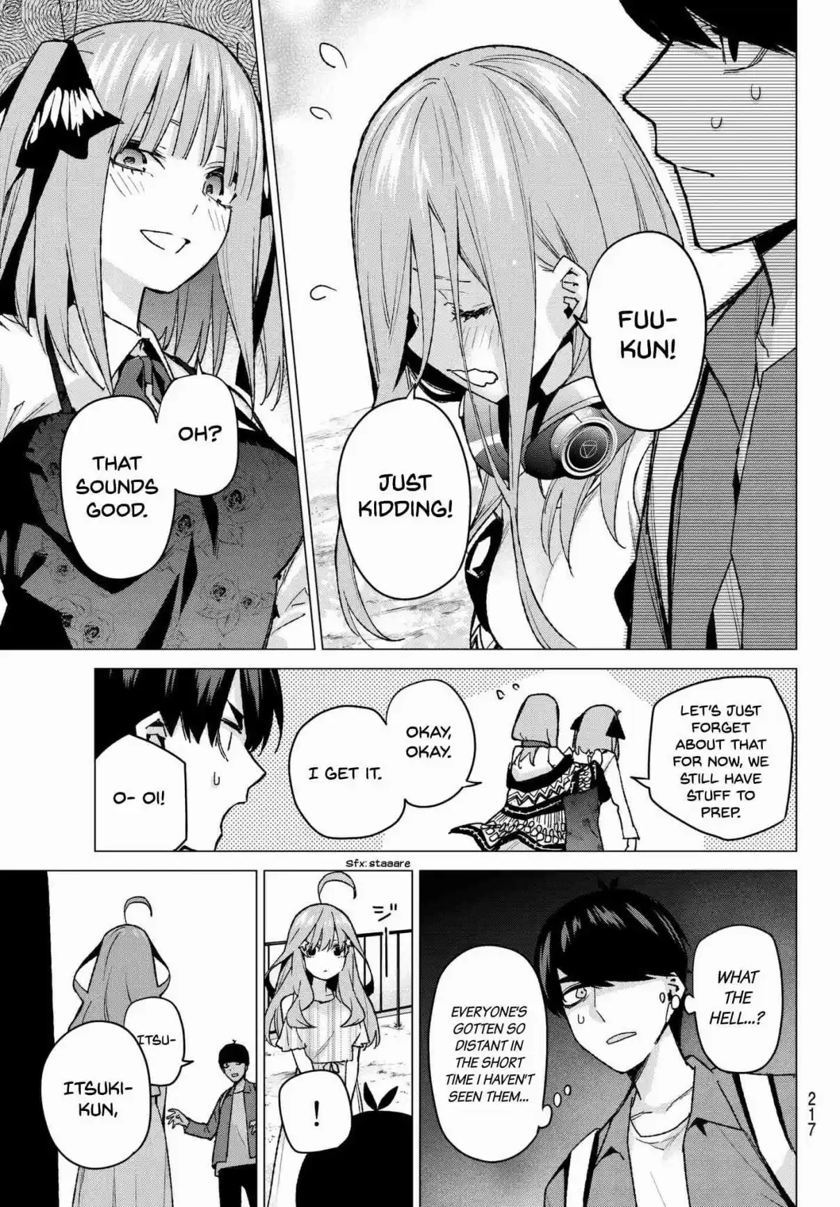 5Toubun no Hanayome Ch. 62 Scrambled Eggs ②