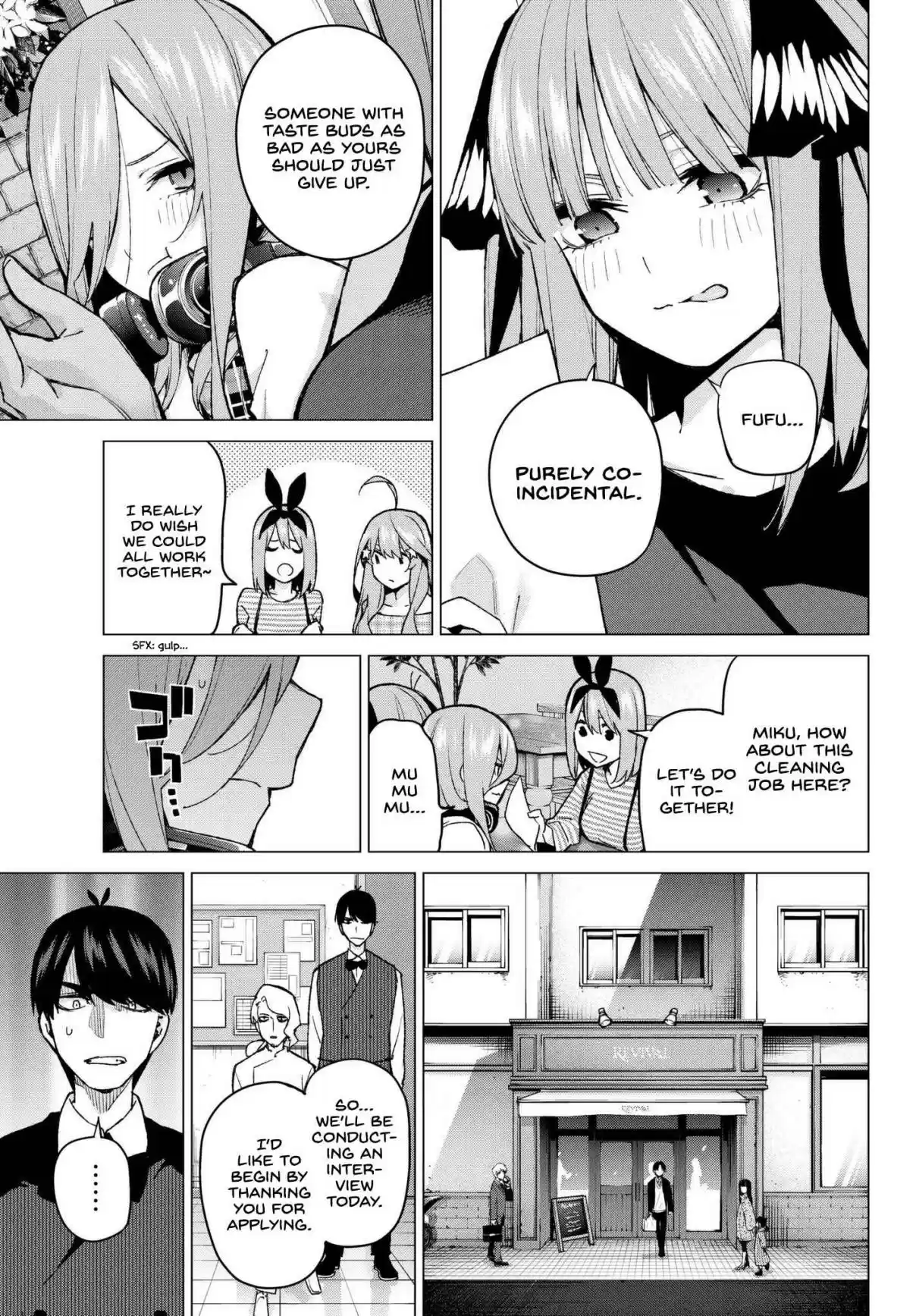 5Toubun no Hanayome Ch. 69 Welcome to Class 3 1