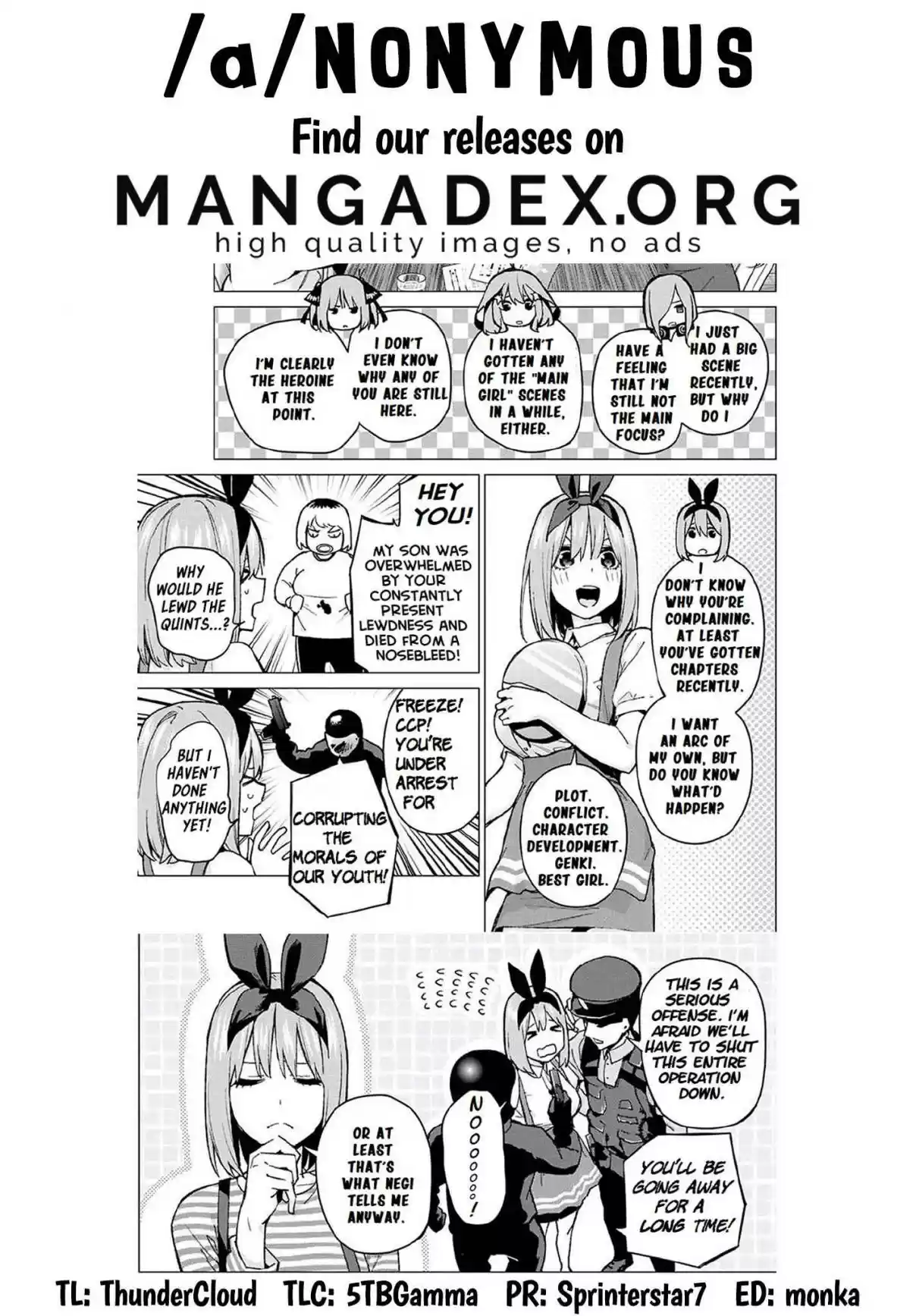 5Toubun no Hanayome Ch. 69 Welcome to Class 3 1