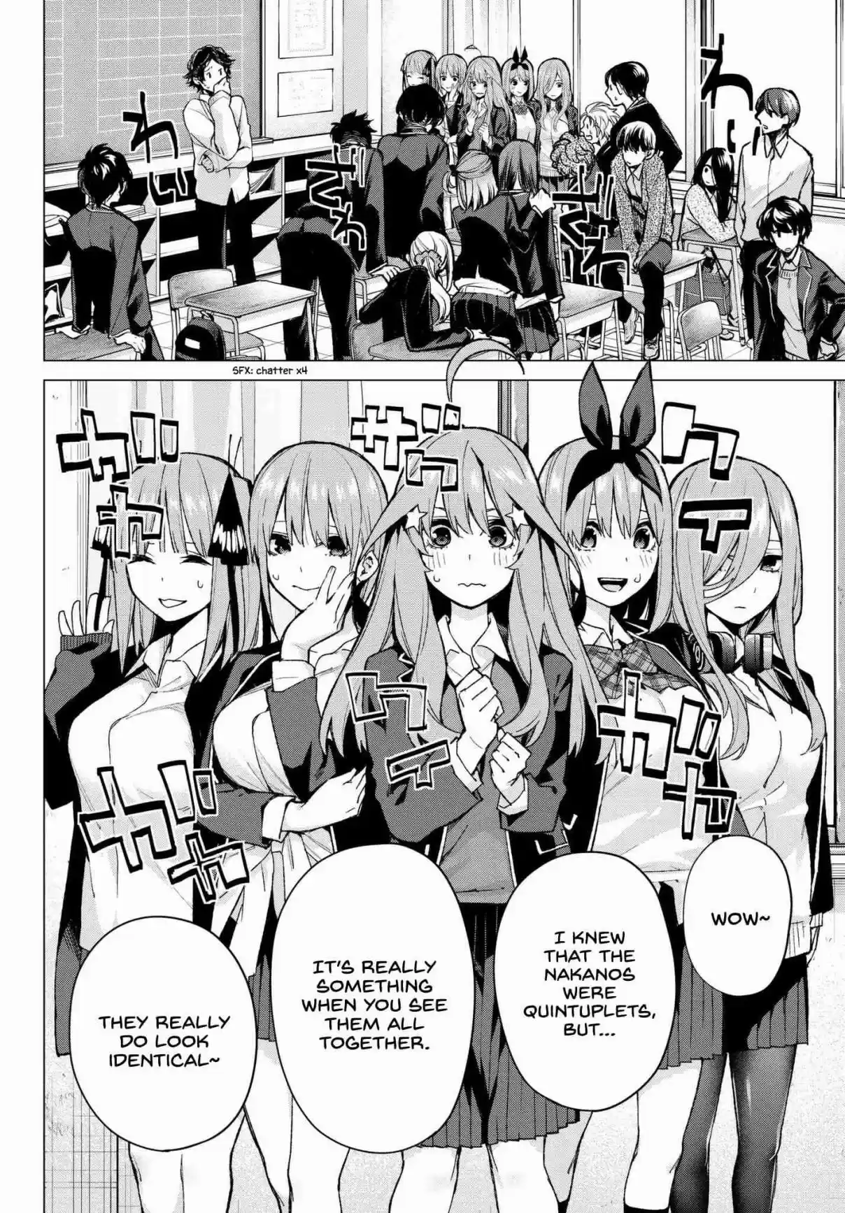 5Toubun no Hanayome Ch. 70 The Responsibilities of the Class Representative