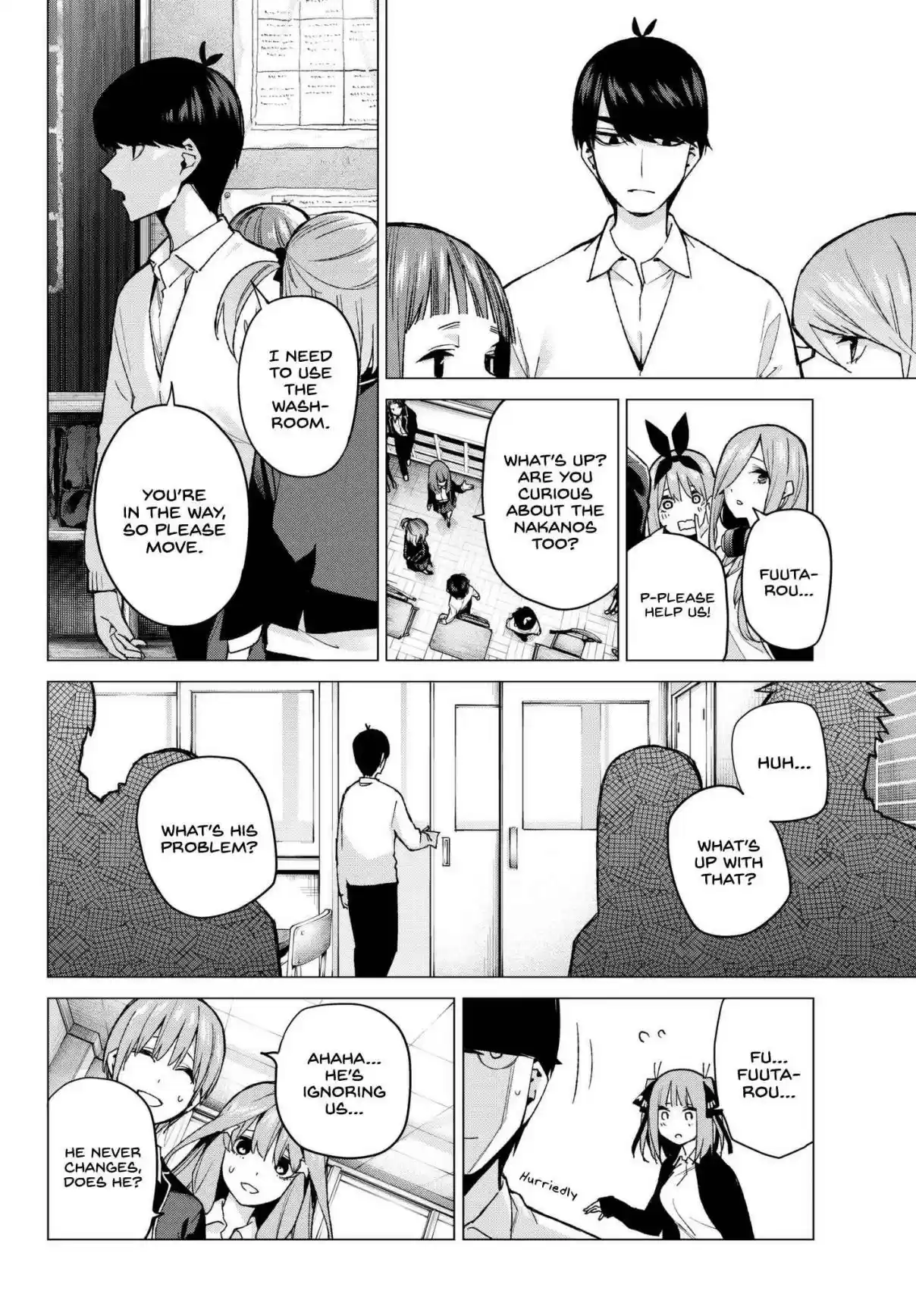 5Toubun no Hanayome Ch. 70 The Responsibilities of the Class Representative