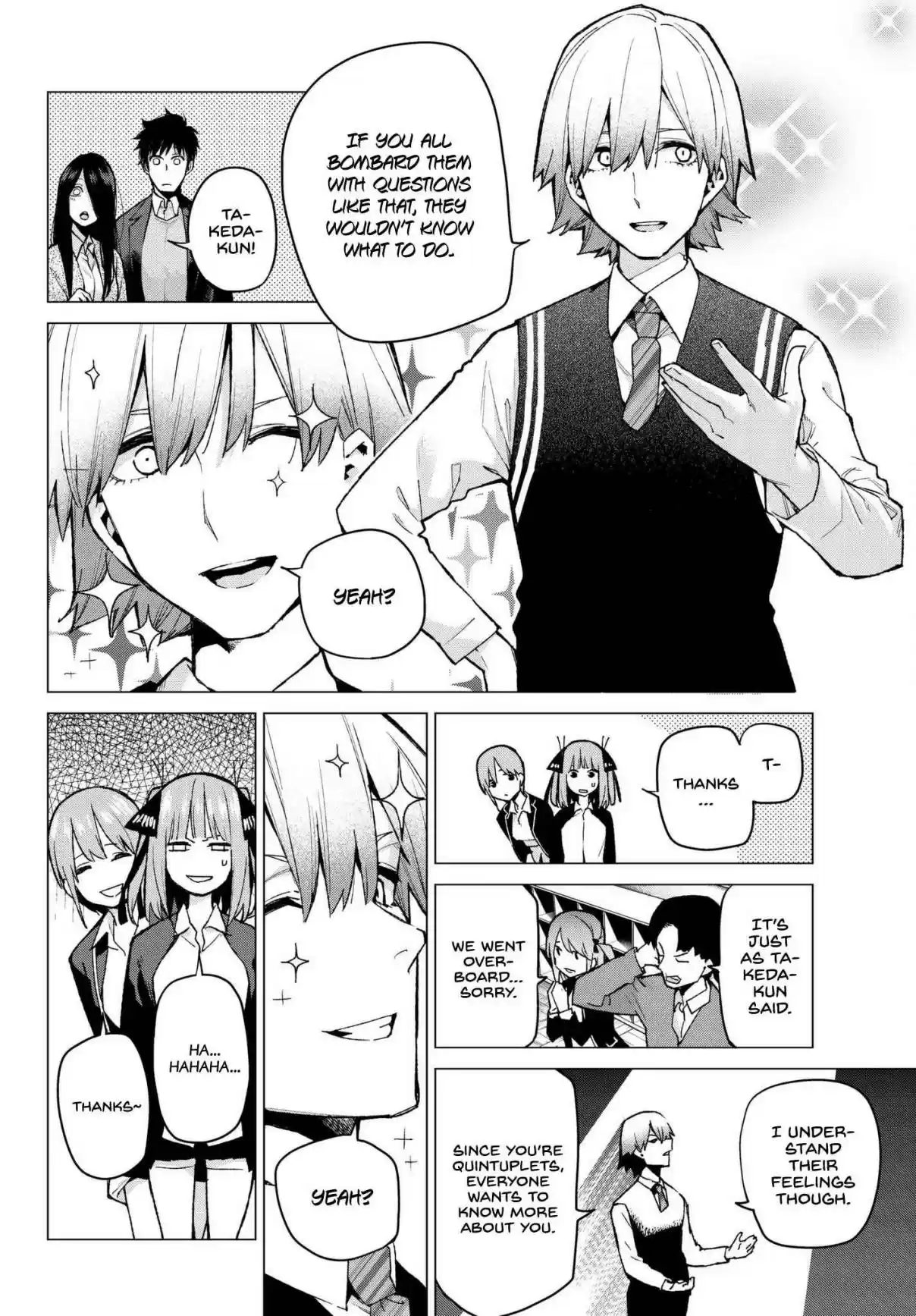 5Toubun no Hanayome Ch. 70 The Responsibilities of the Class Representative