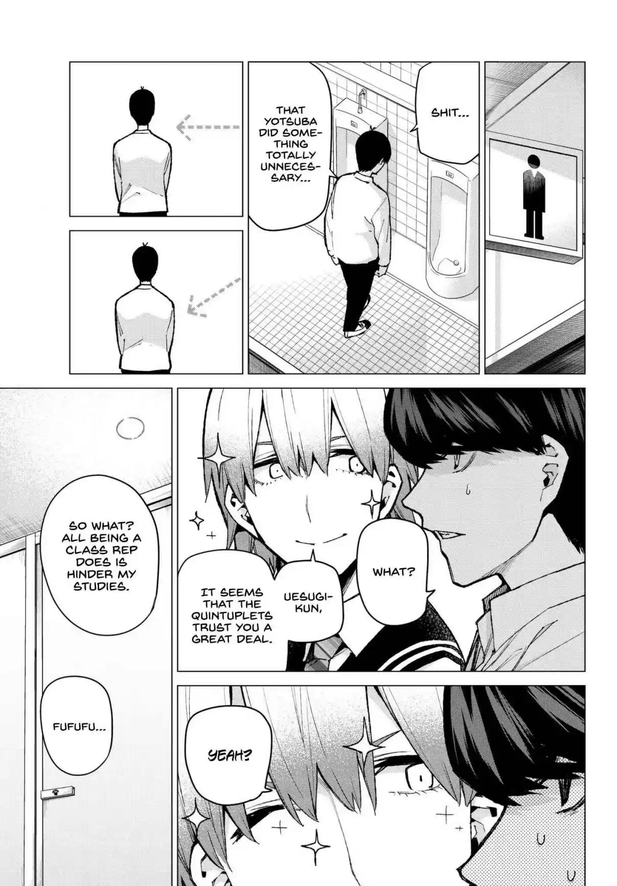 5Toubun no Hanayome Ch. 70 The Responsibilities of the Class Representative
