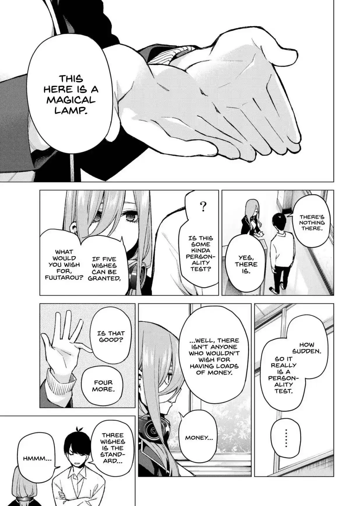 5Toubun no Hanayome Ch. 70 The Responsibilities of the Class Representative
