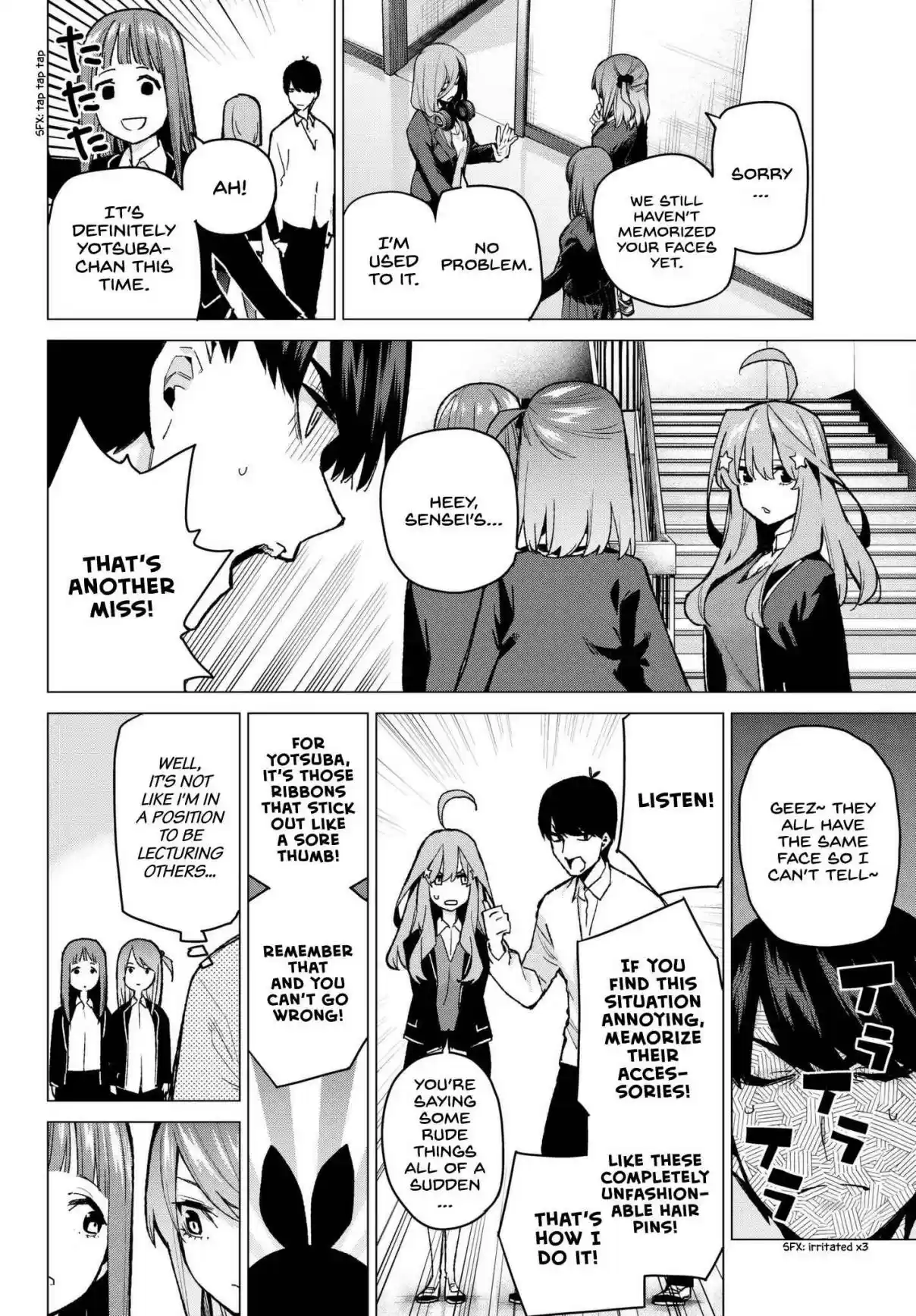 5Toubun no Hanayome Ch. 70 The Responsibilities of the Class Representative