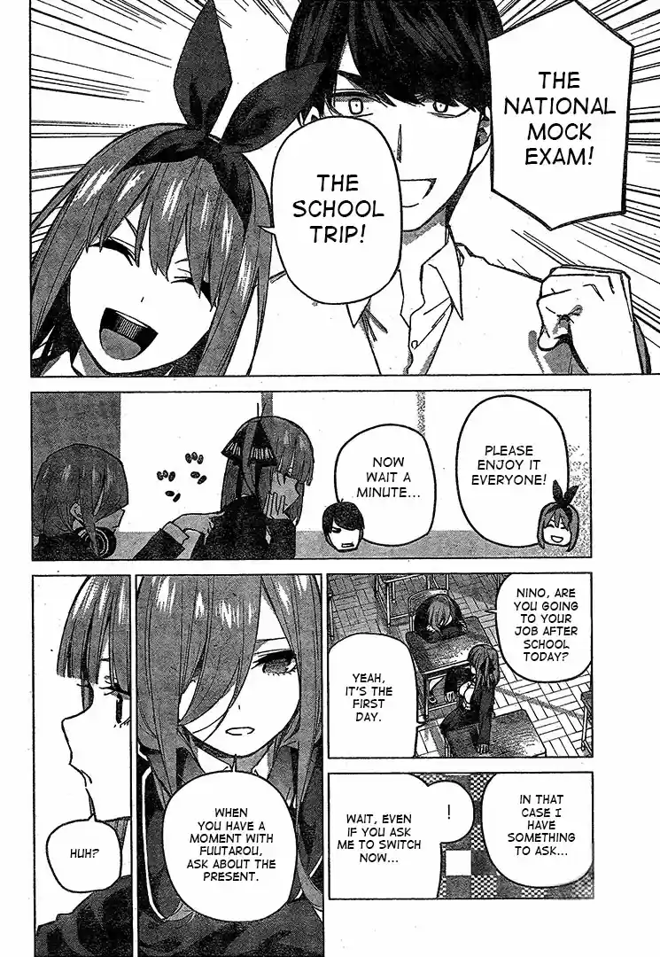 5Toubun no Hanayome Ch. 71 Advantage