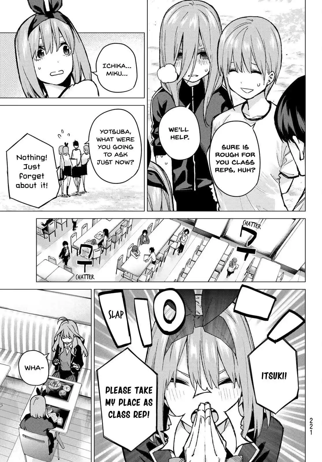 5Toubun no Hanayome Ch. 72 The Rumour About the Class Reps