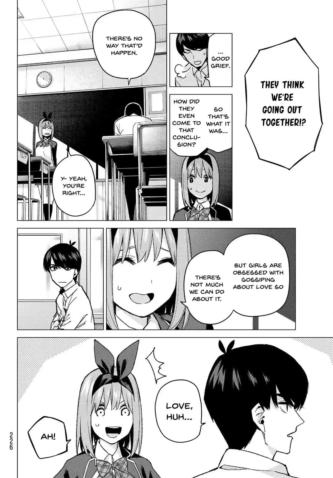 5Toubun no Hanayome Ch. 72 The Rumour About the Class Reps