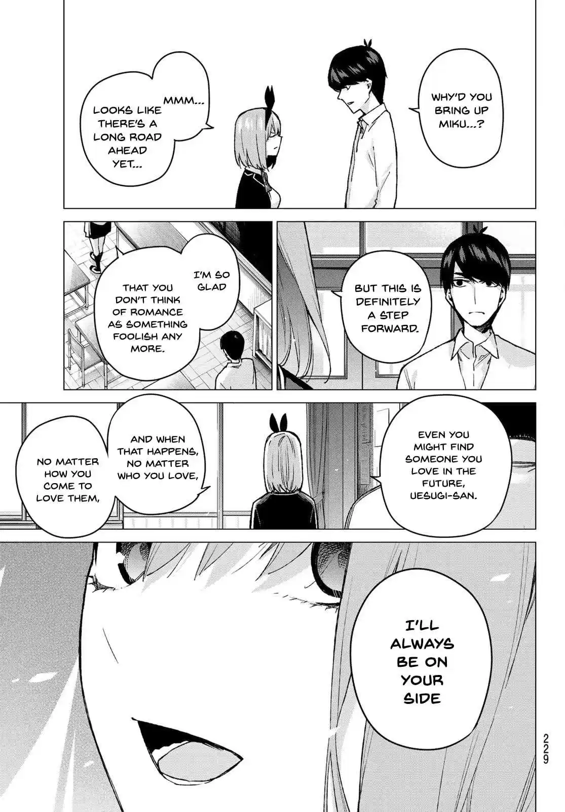 5Toubun no Hanayome Ch. 72 The Rumour About the Class Reps