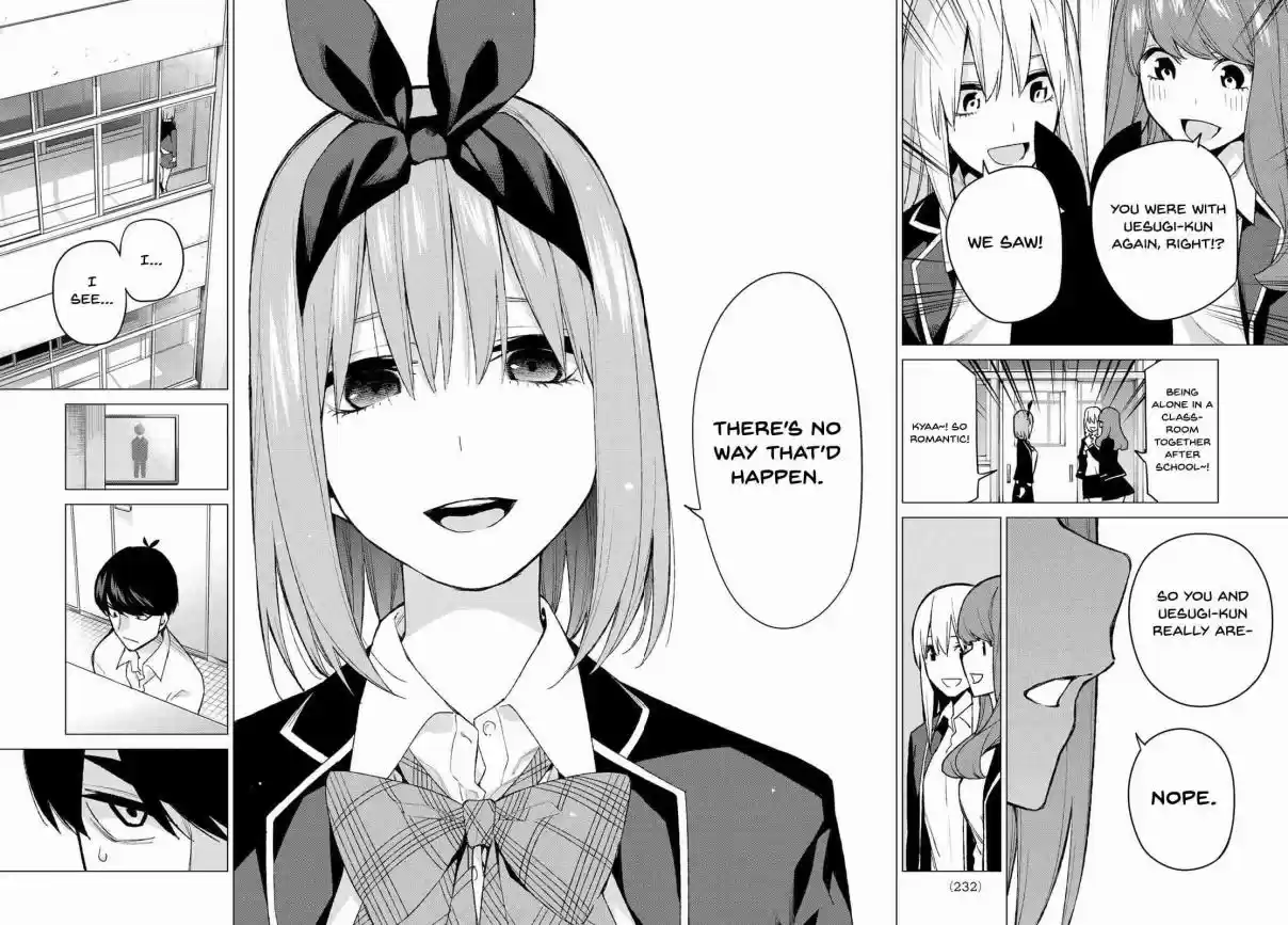 5Toubun no Hanayome Ch. 72 The Rumour About the Class Reps