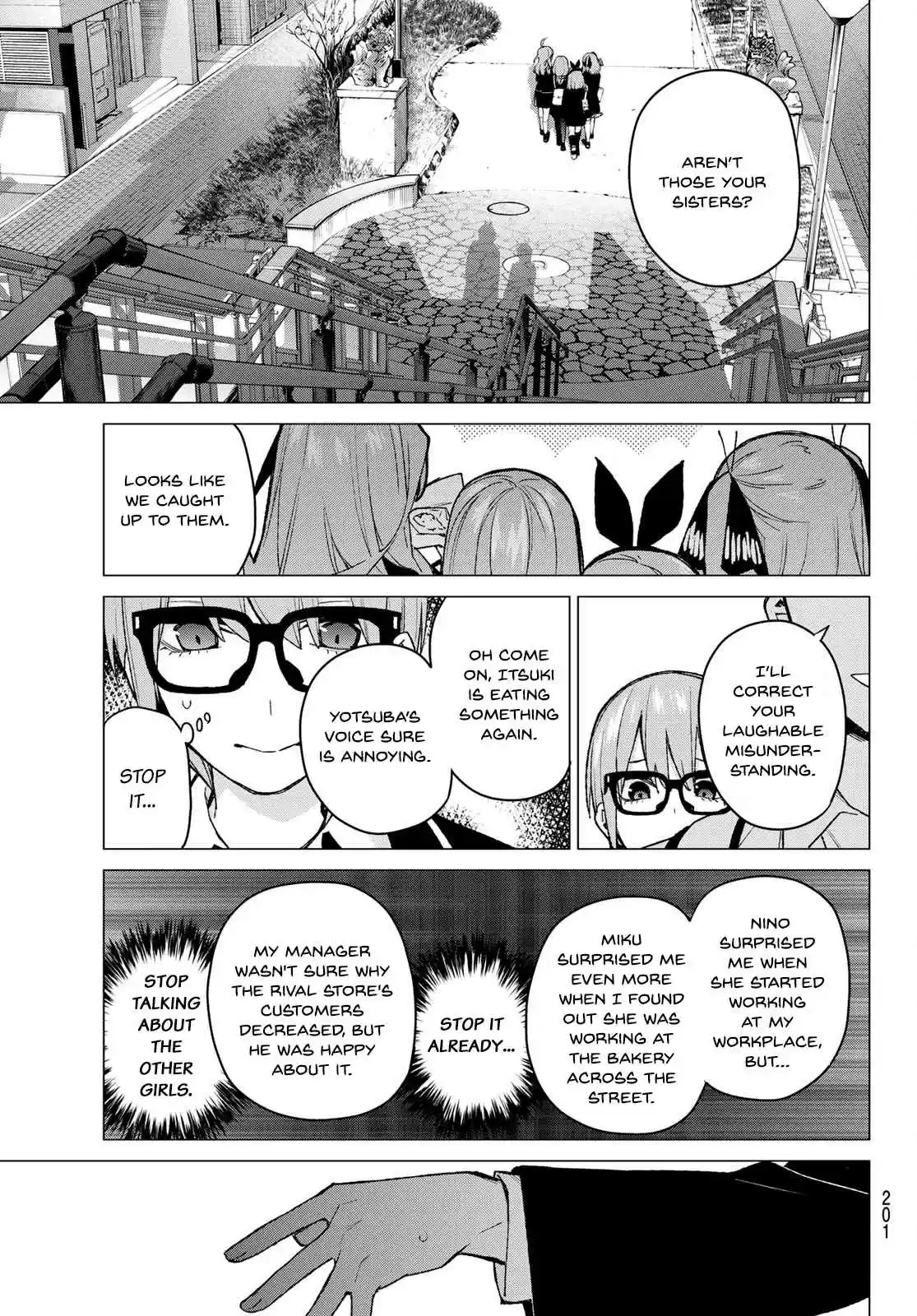 5Toubun no Hanayome Ch. 74 Curveball Showdown