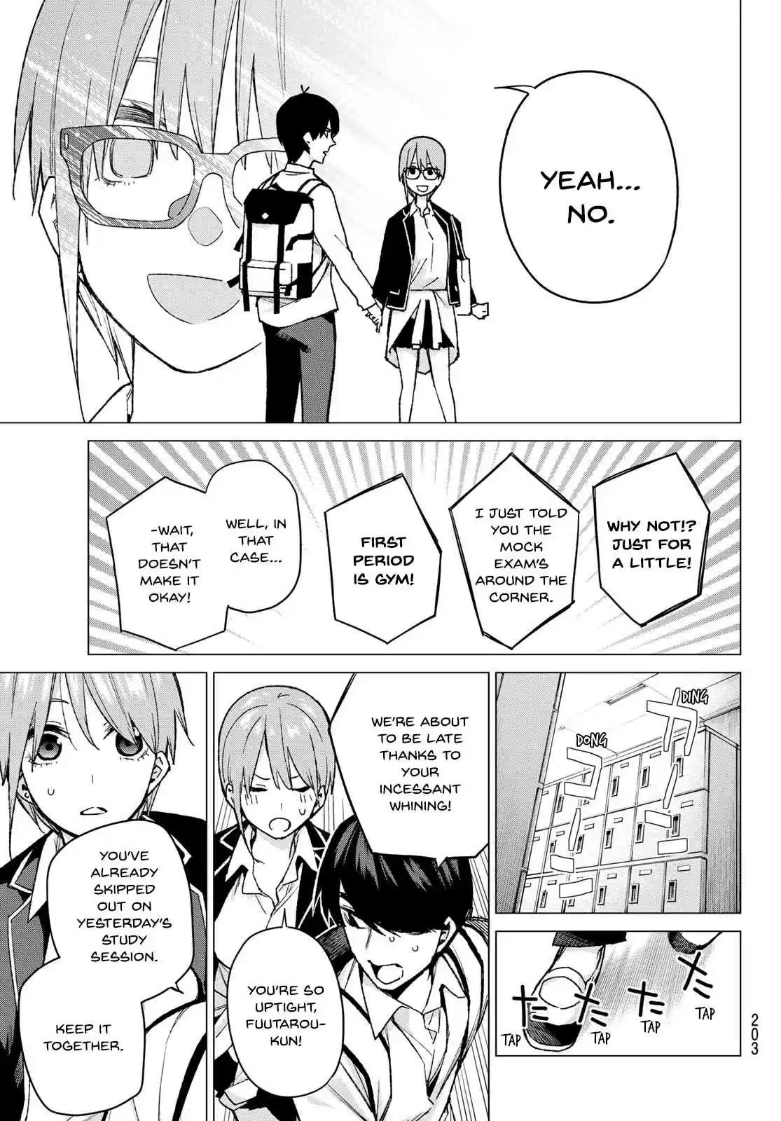 5Toubun no Hanayome Ch. 74 Curveball Showdown