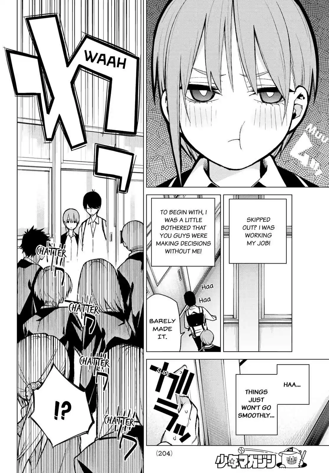 5Toubun no Hanayome Ch. 74 Curveball Showdown