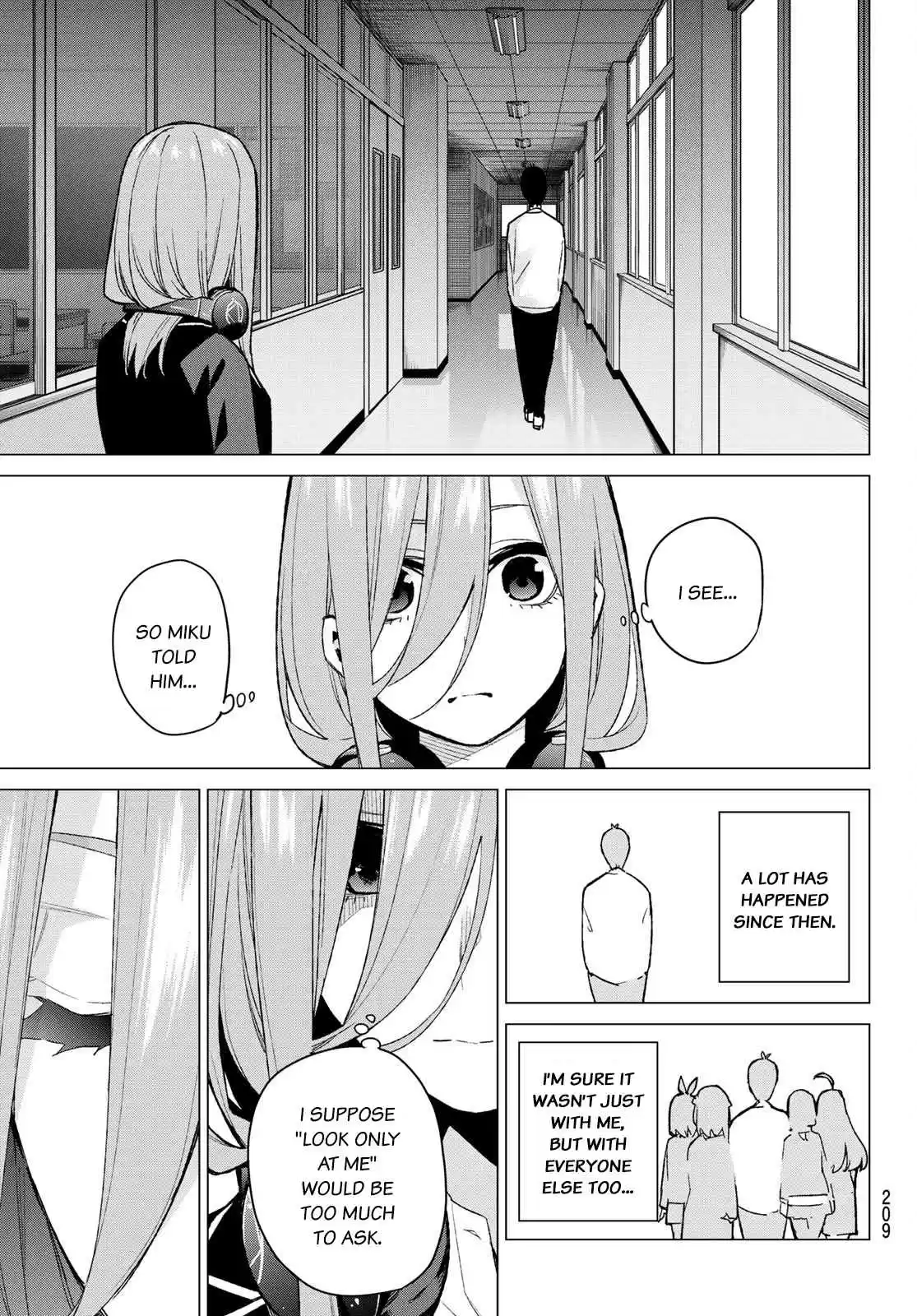 5Toubun no Hanayome Ch. 74 Curveball Showdown