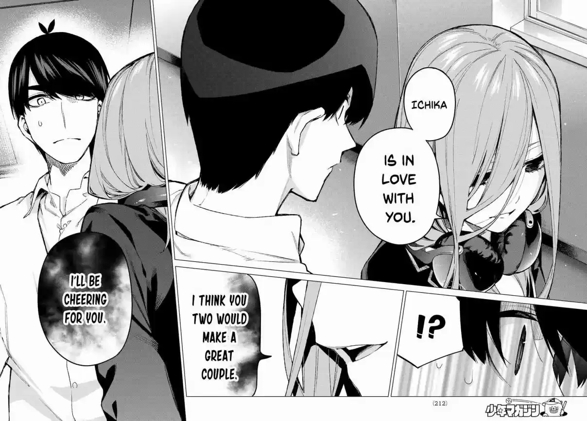 5Toubun no Hanayome Ch. 74 Curveball Showdown