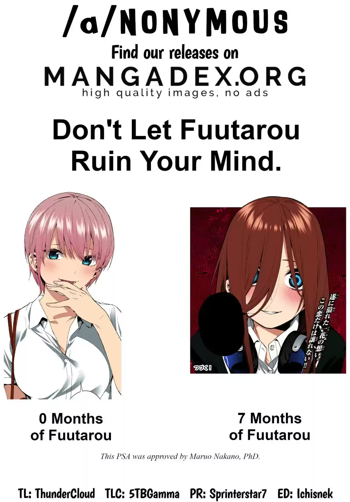 5Toubun no Hanayome Ch. 74 Curveball Showdown