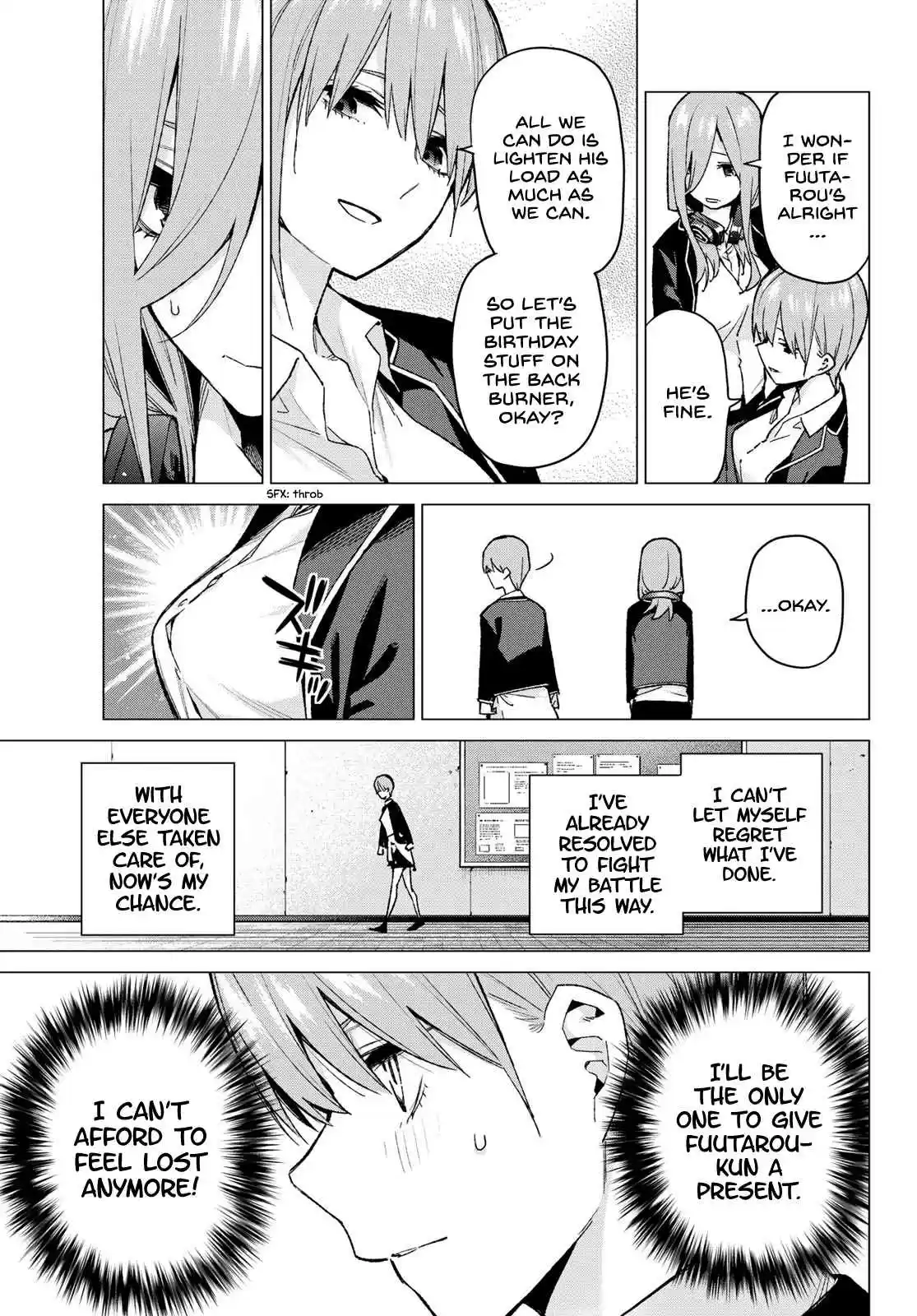 5Toubun no Hanayome Ch. 75 The Five Cranes Show their Gratitude