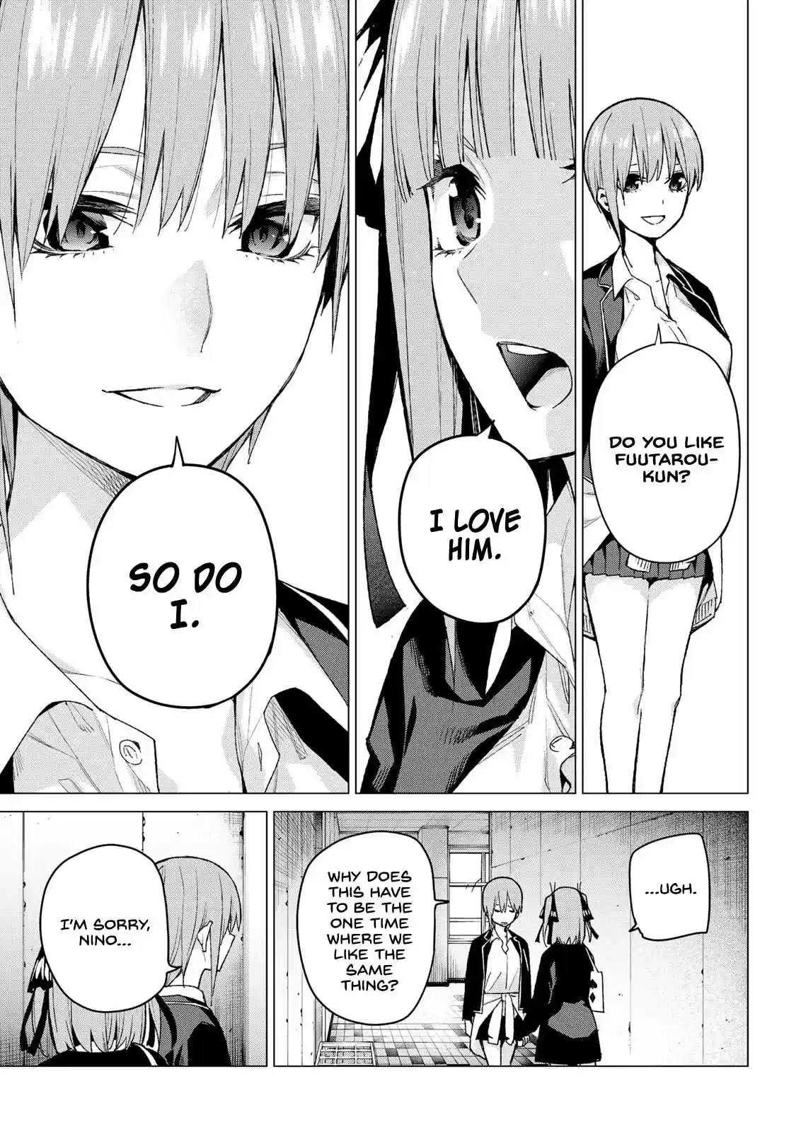 5Toubun no Hanayome Ch. 75 The Five Cranes Show their Gratitude