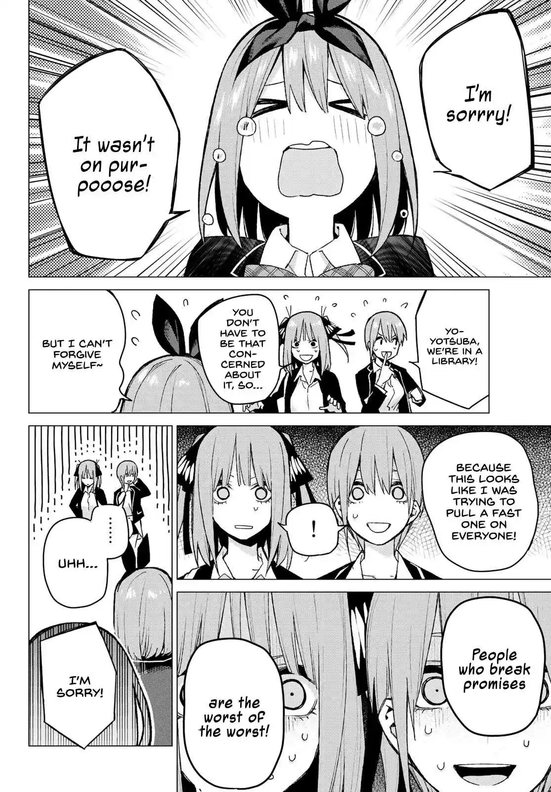 5Toubun no Hanayome Ch. 75 The Five Cranes Show their Gratitude