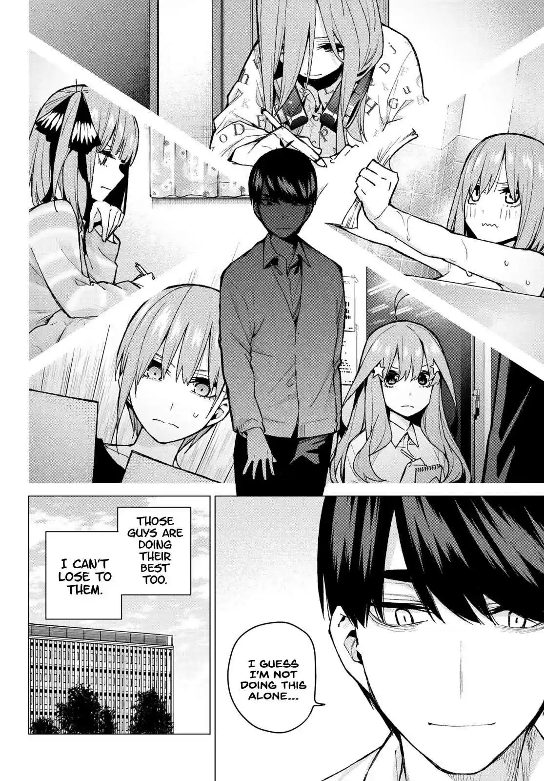 5Toubun no Hanayome Ch. 75 The Five Cranes Show their Gratitude
