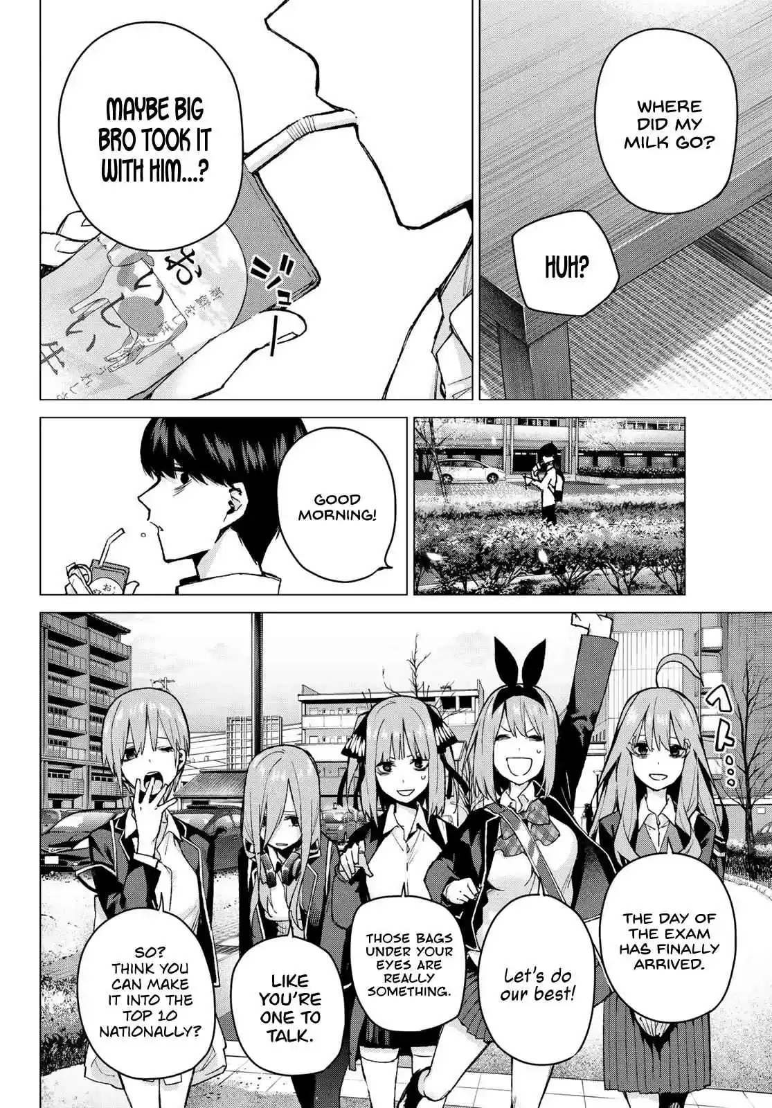 5Toubun no Hanayome Ch. 76 A Battle Amongst Men