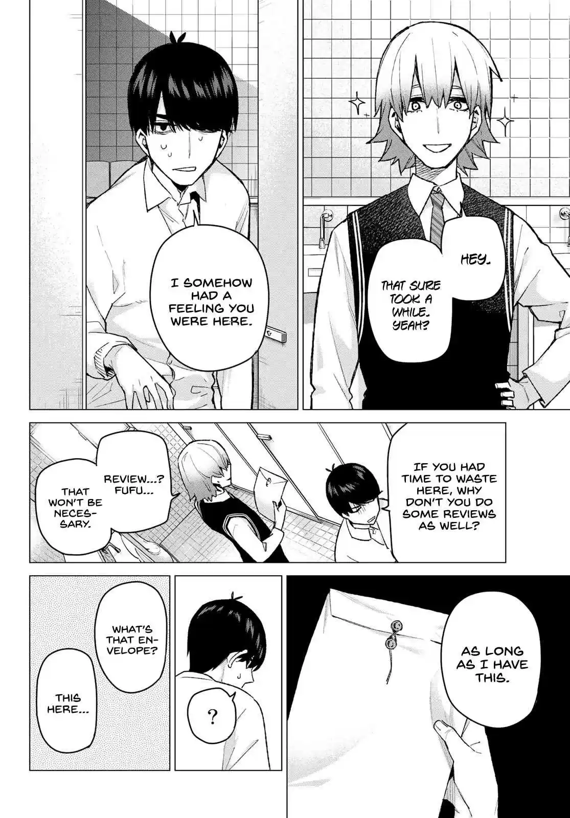 5Toubun no Hanayome Ch. 76 A Battle Amongst Men