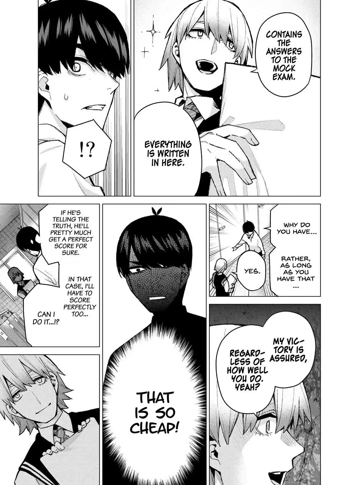 5Toubun no Hanayome Ch. 76 A Battle Amongst Men