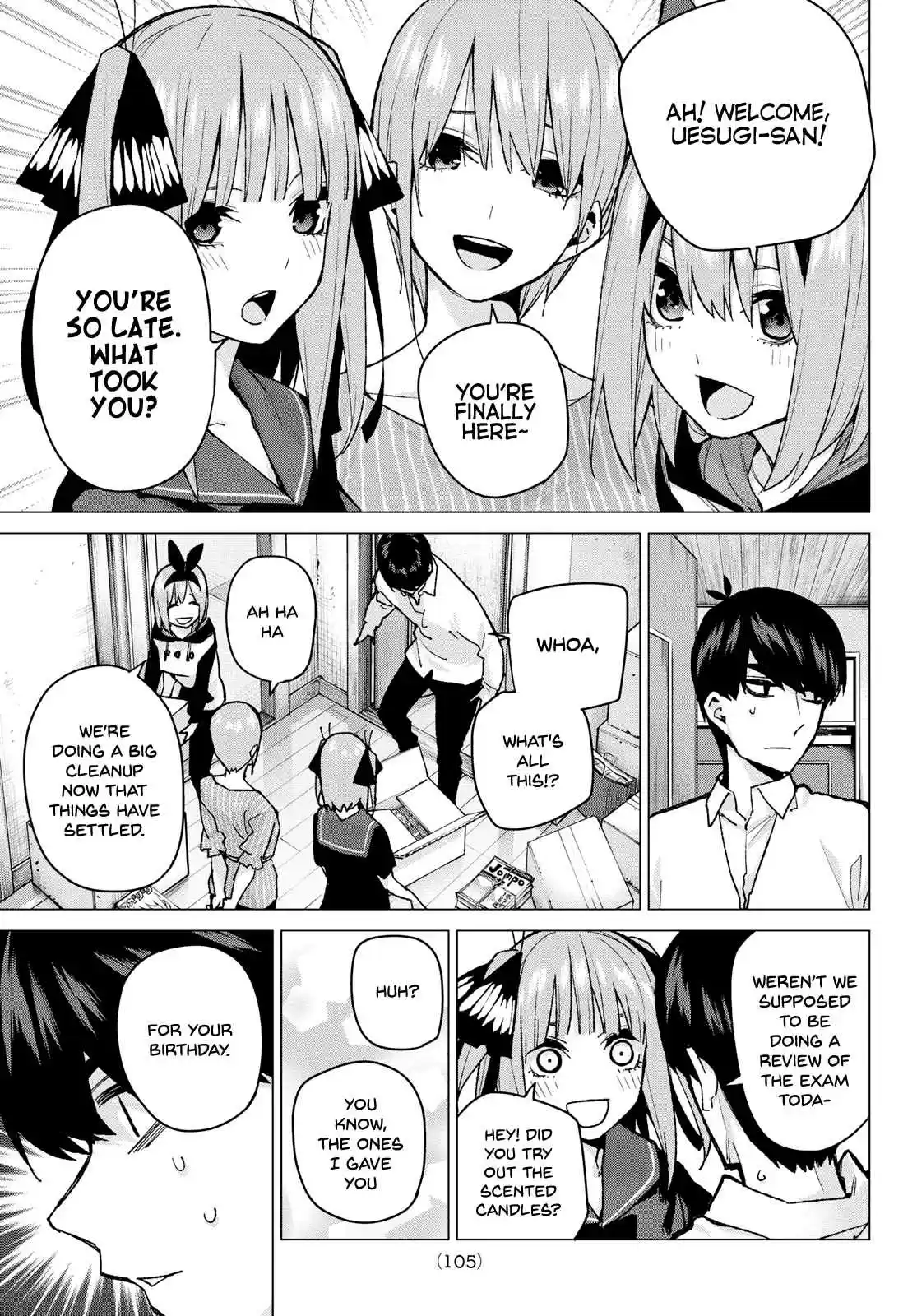 5Toubun no Hanayome Ch. 77 A Battle Amongst Women