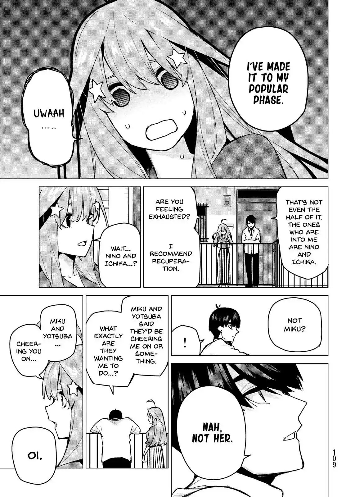 5Toubun no Hanayome Ch. 77 A Battle Amongst Women