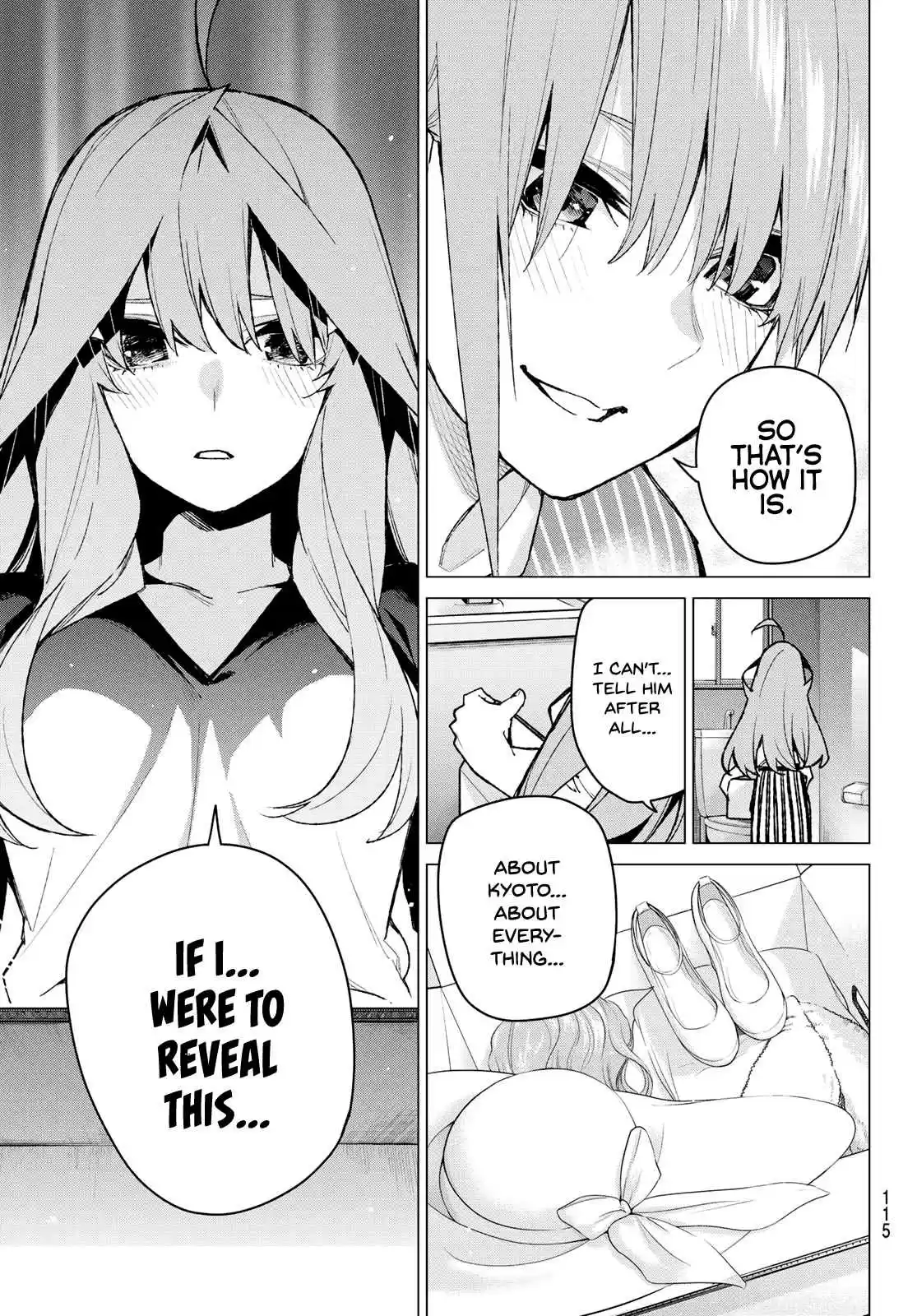 5Toubun no Hanayome Ch. 77 A Battle Amongst Women
