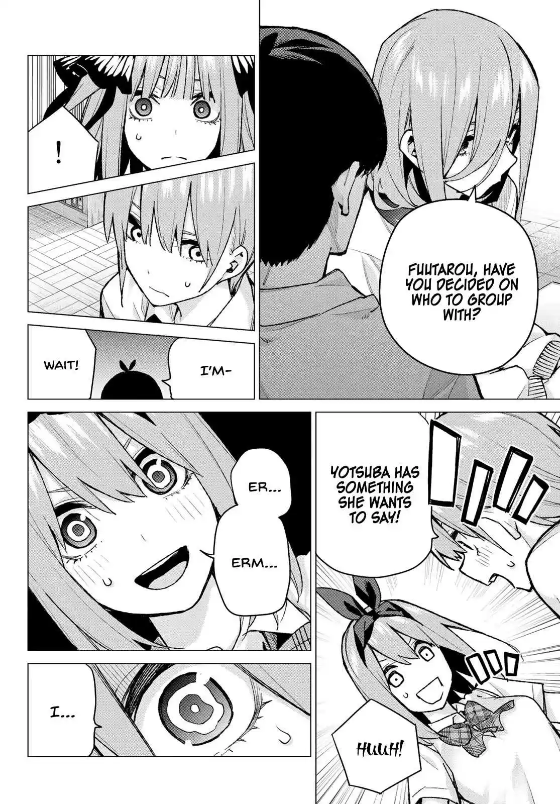 5Toubun no Hanayome Ch. 78 Sisters’ War First Battle