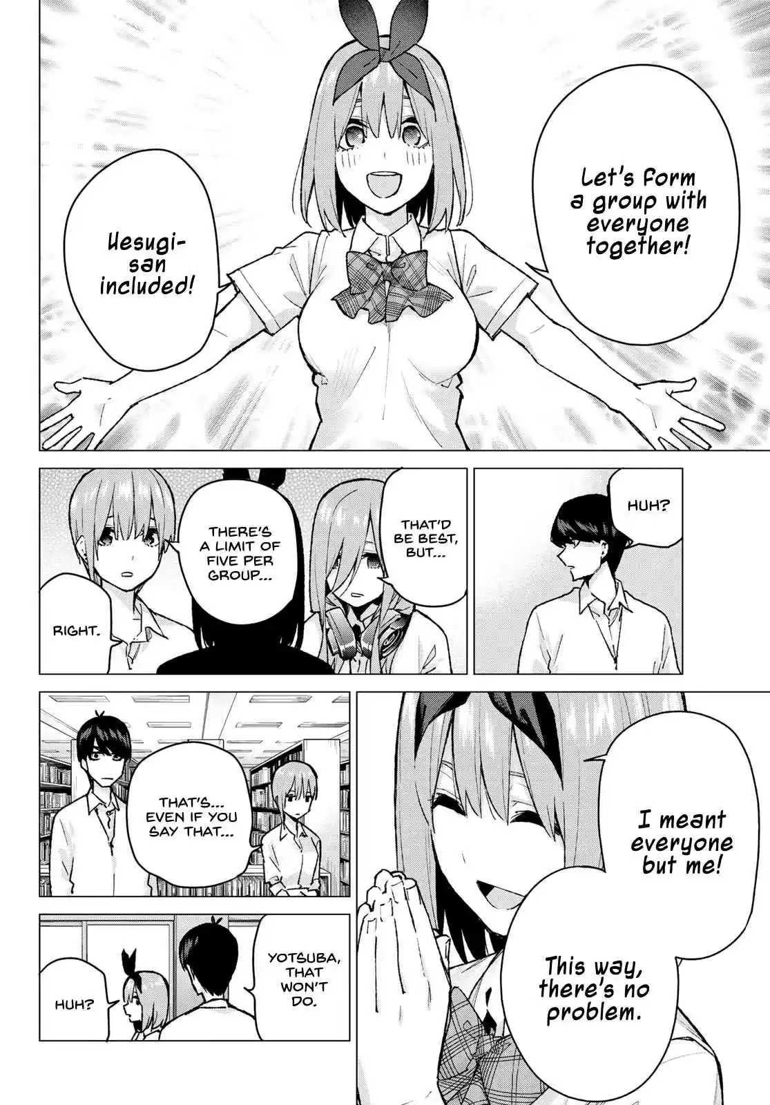 5Toubun no Hanayome Ch. 78 Sisters’ War First Battle