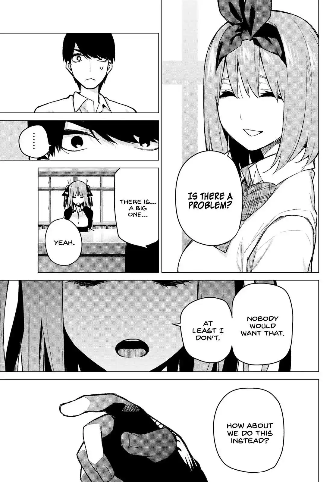 5Toubun no Hanayome Ch. 78 Sisters’ War First Battle