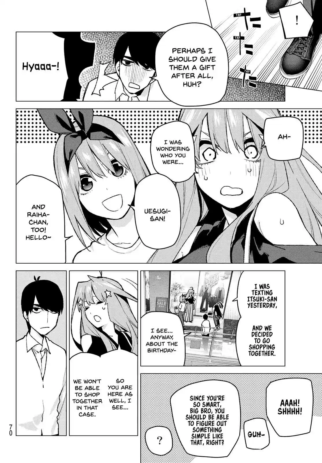 5Toubun no Hanayome Ch. 79 Sisters’ War Second Battle