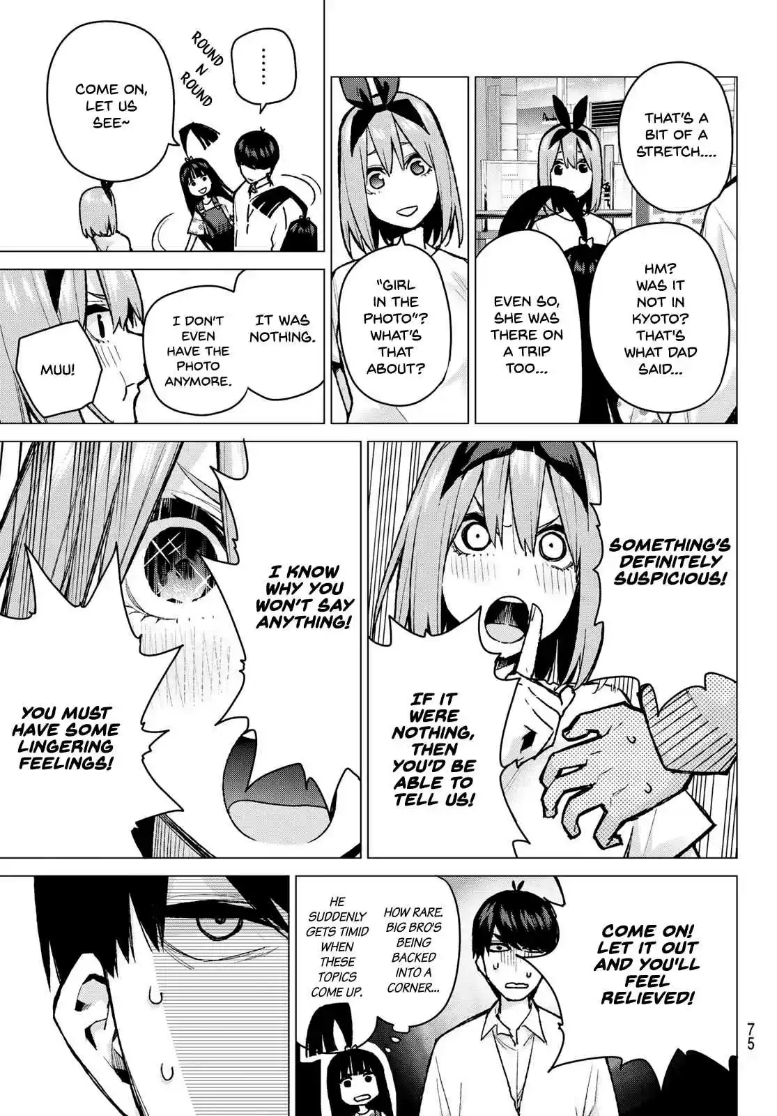 5Toubun no Hanayome Ch. 79 Sisters’ War Second Battle