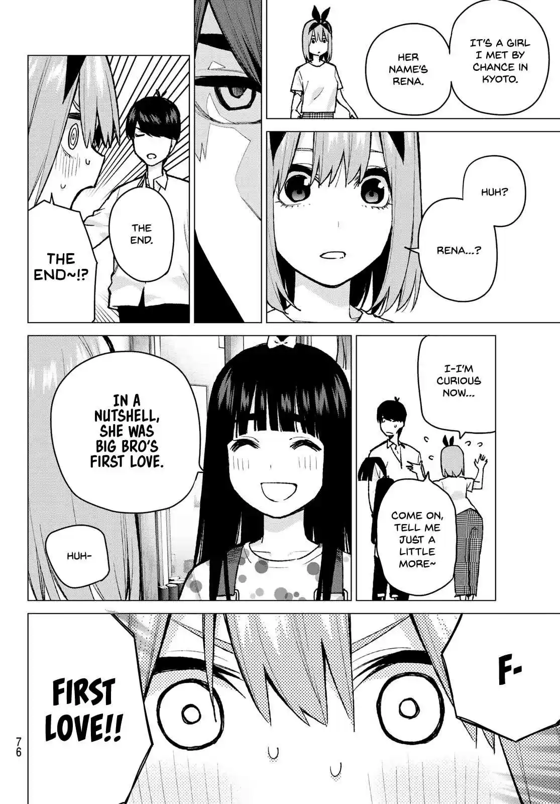 5Toubun no Hanayome Ch. 79 Sisters’ War Second Battle
