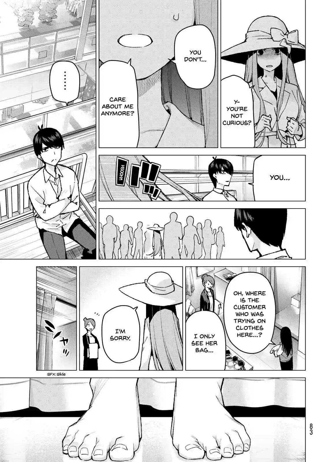 5Toubun no Hanayome Ch. 79 Sisters’ War Second Battle