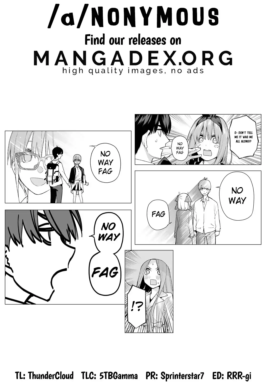 5Toubun no Hanayome Ch. 79 Sisters’ War Second Battle