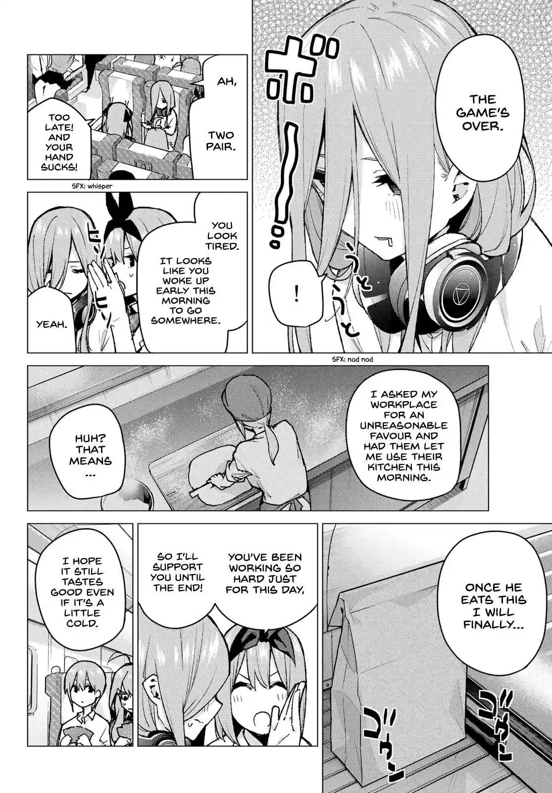 5Toubun no Hanayome Ch. 80 Sisters’ War Third Battle